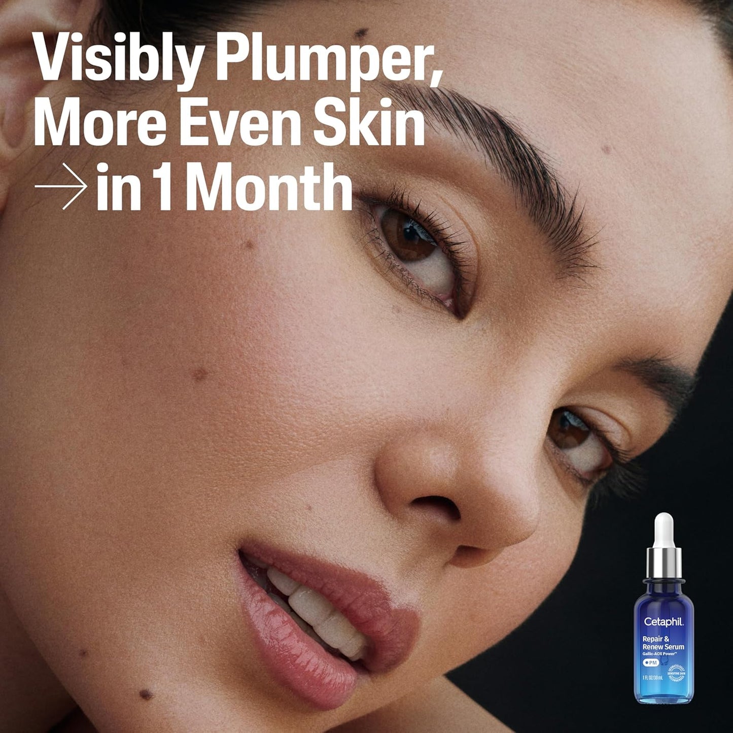 Cetaphil Repair & Renew Night Serum for Stressed Sensitive Skin – Non-Comedogenic Overnight Face Serum, Dermatologist Recommended
