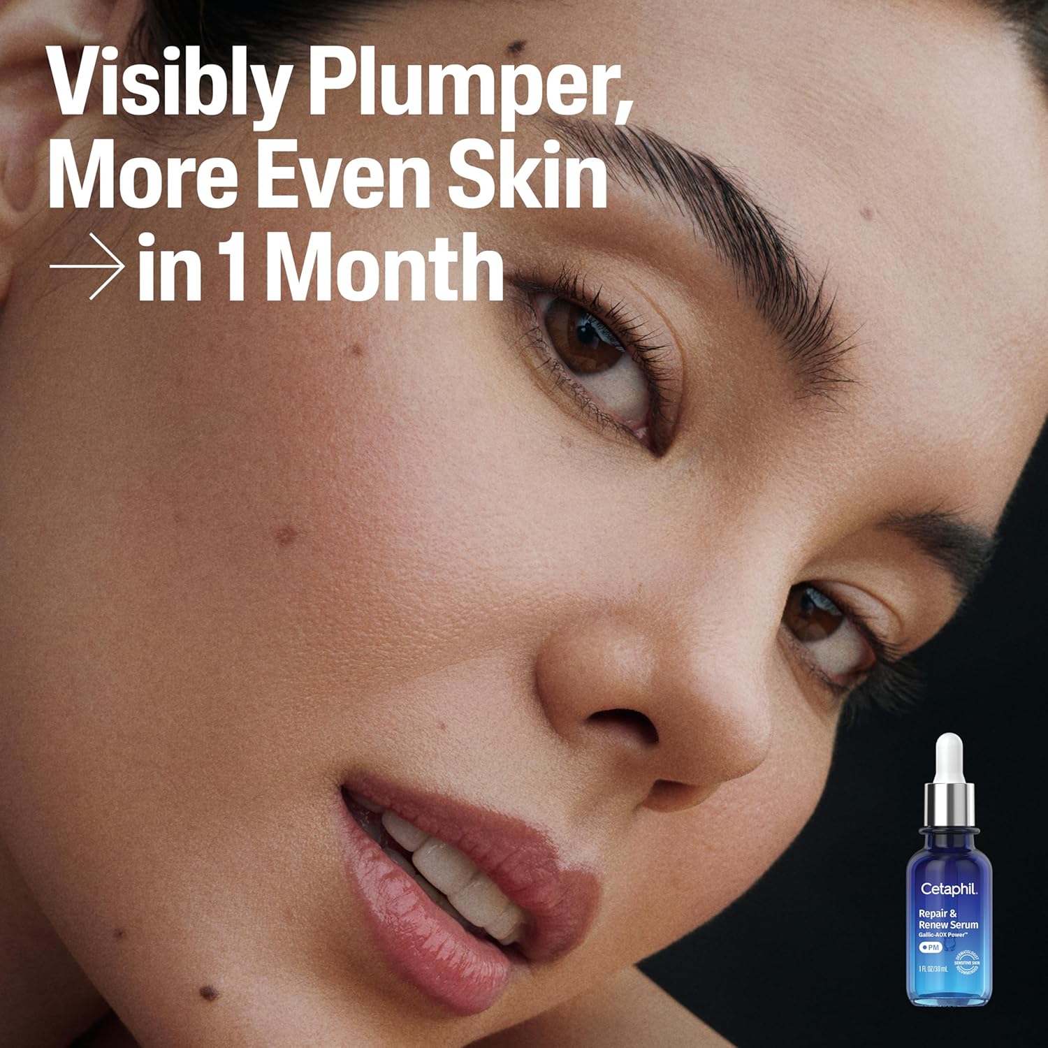 Cetaphil Repair & Renew Night Serum for Stressed Sensitive Skin – Non-Comedogenic Overnight Face Serum, Dermatologist Recommended
