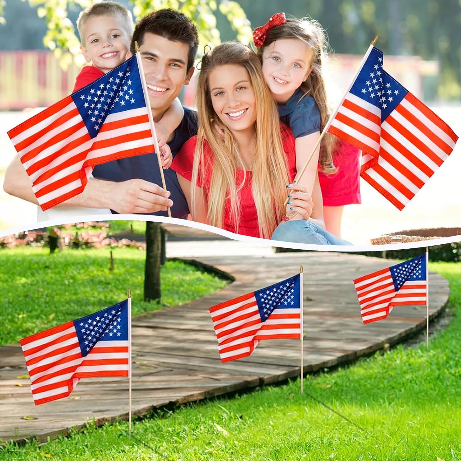 Chemical-Free Stick Flags – Worry-Free Flag Option for Homes with Kids & Pets