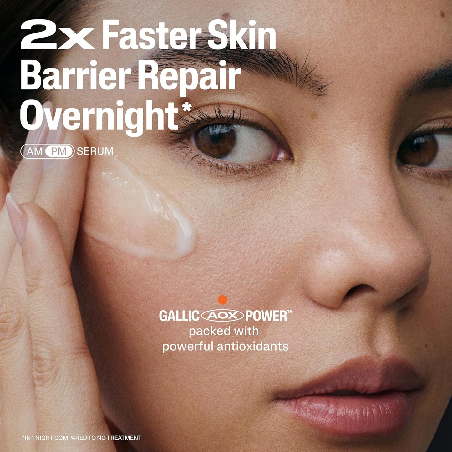 cica and bifida ferment lysate to soothe stressed skin and aid the skin's natural renewal process