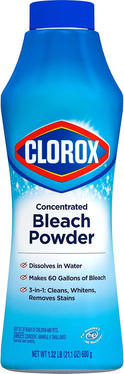 Clorox Bleach Powder – Sustainable Cleaning Powder for Streamlined Home Routines