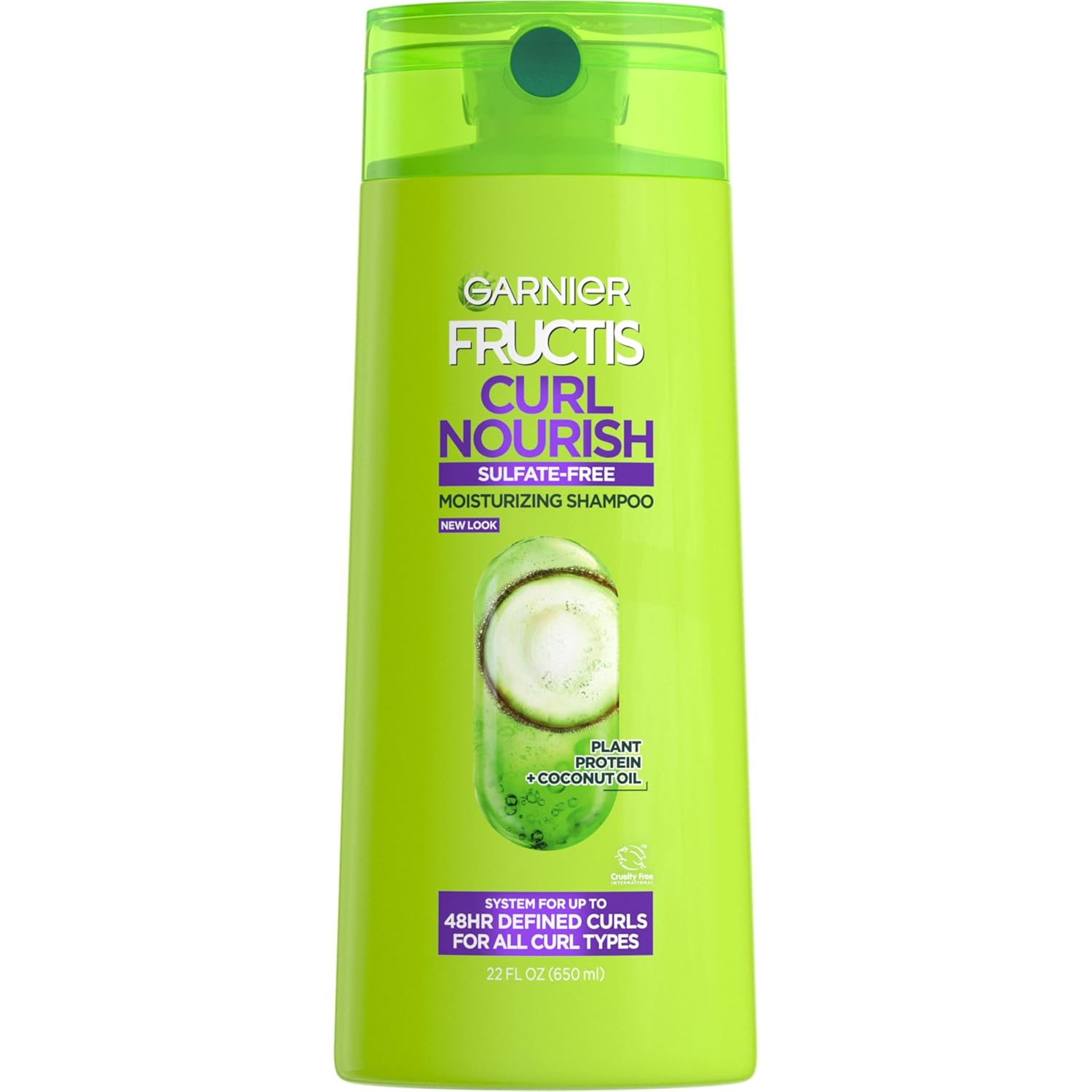 coconut oil and plant protein infusion for moisture and strengthening