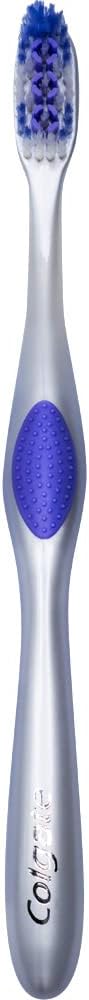 Colgate 360 Enamel Health Sensitive Toothbrush – Clean, Uncluttered Oral Care for Small Bathrooms, Compact Soft Head, Pack of 6