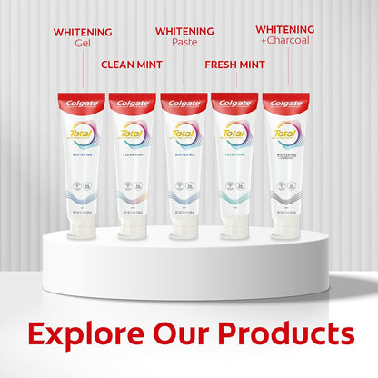 Colgate Total Advanced Formula Toothpaste 4-Pack – Elevated Dental Care with Stannous Fluoride