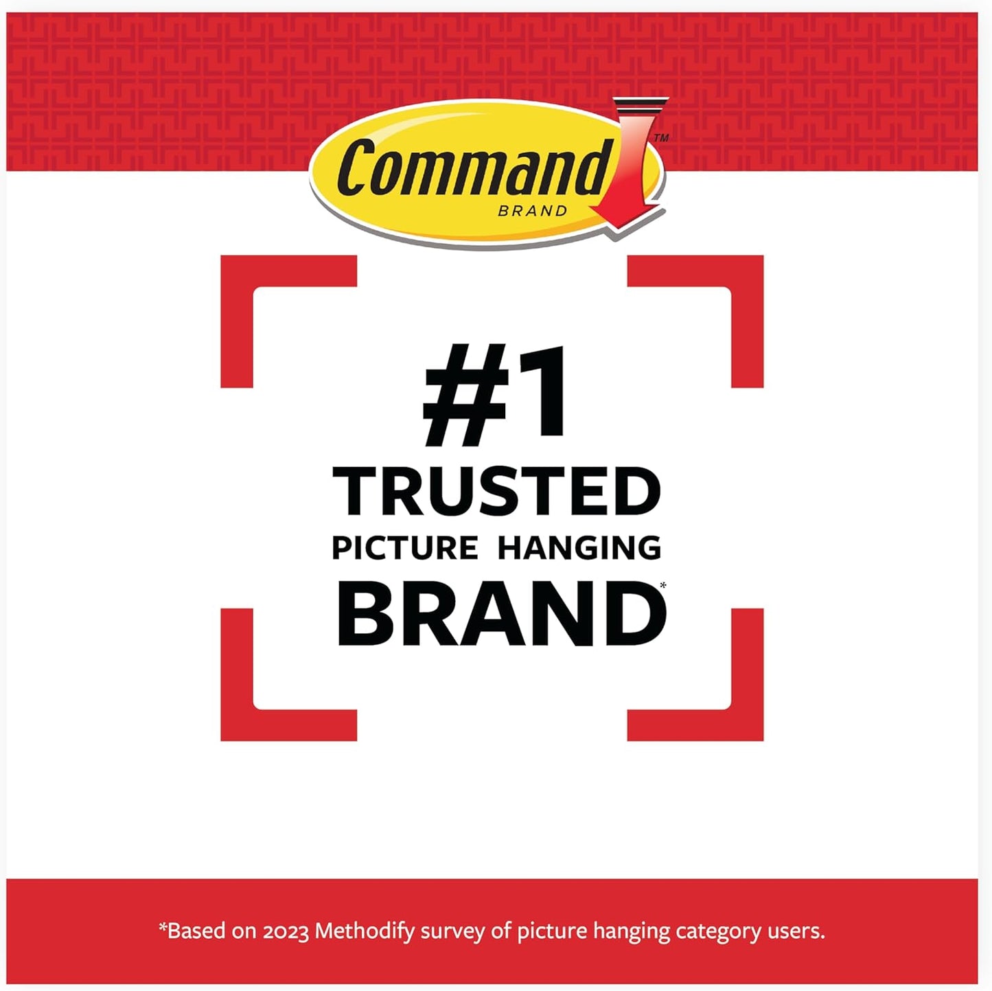 Command 20 Lb XL Heavyweight Picture Hanging Strips, Clean Stretch Release Hanger for Safe Reorganizing Around Children and Curious Toddlers, 8 Pairs White Adhesive Strips