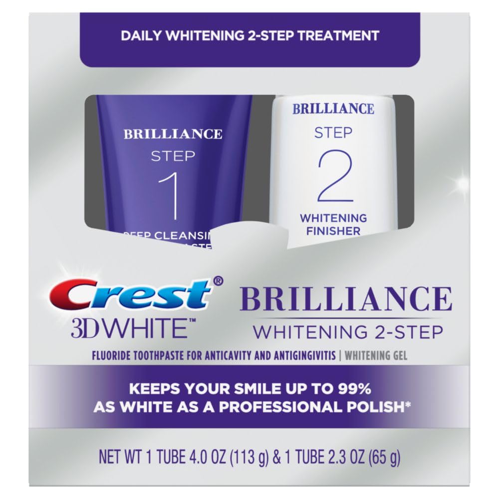 Crest 3D White Quick Whitening Kit – Streamline Your Morning Productivity with 2-Minute Professional Results