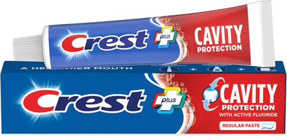 Crest Cavity Protection Toothpaste – Wind-Down Brushing Routine for Stress-Free Adult Wellness
