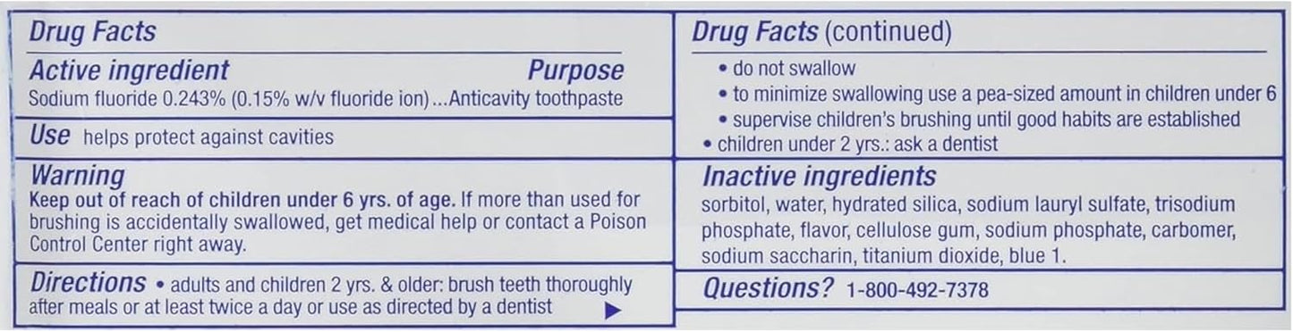 Crest Cavity Protection Toothpaste – Wind-Down Brushing Routine for Stress-Free Adult Wellness