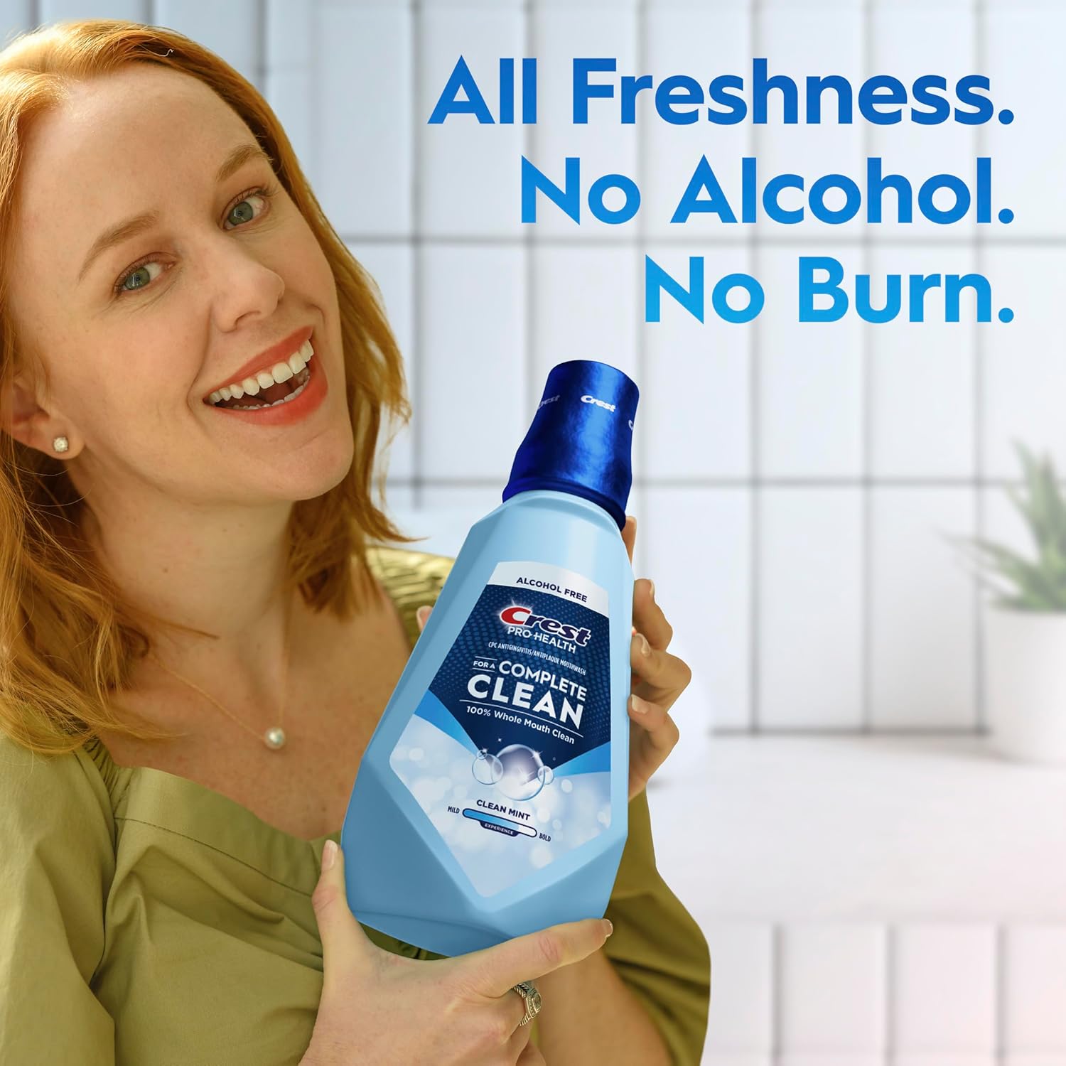Crest Complete Clean Antigingivitis Rinse – Non-Toxic Gum Disease Solution for Shared Bathrooms