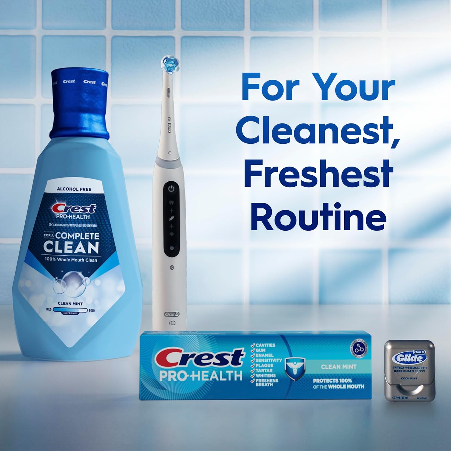 Crest Complete Clean Antigingivitis Rinse – Non-Toxic Gum Disease Solution for Shared Bathrooms