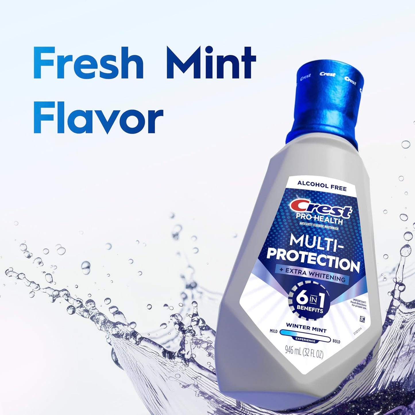 Crest Pro-Health Advanced Whitening Mouthwash – Simple, Alcohol-Free Oral Care Essentials