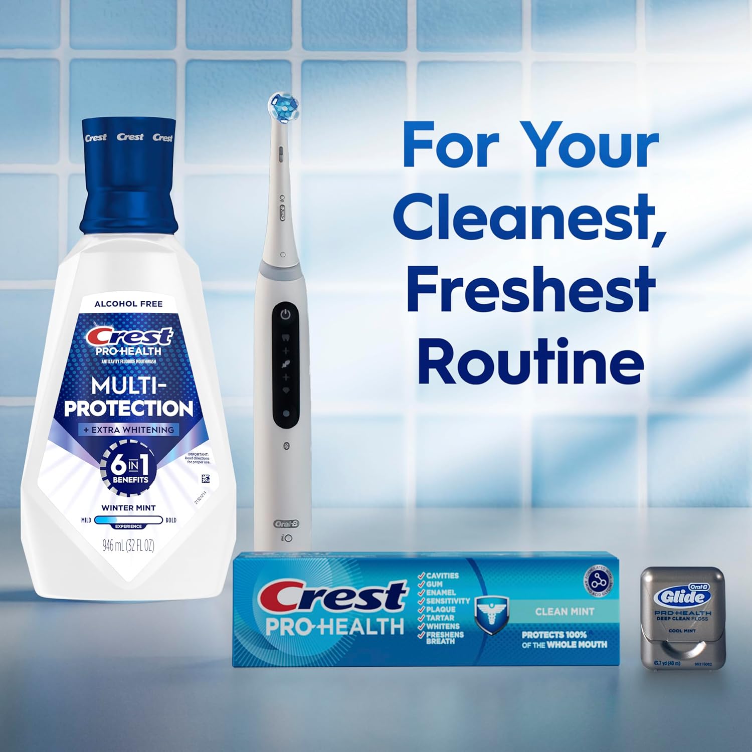 Crest Pro-Health Advanced Whitening Mouthwash – Simple, Alcohol-Free Oral Care Essentials