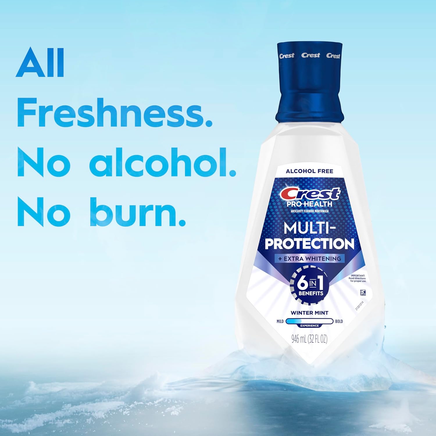 Crest Pro-Health Advanced Whitening Mouthwash – Simple, Alcohol-Free Oral Care Essentials