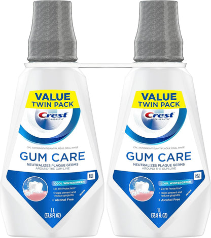 Crest Pro-Health Antibacterial Mouthwash – Gentle Formula Safe for Kids, Pets & Sensitive Gums