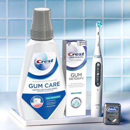 Crest Pro-Health Antibacterial Mouthwash – Gentle Formula Safe for Kids, Pets & Sensitive Gums