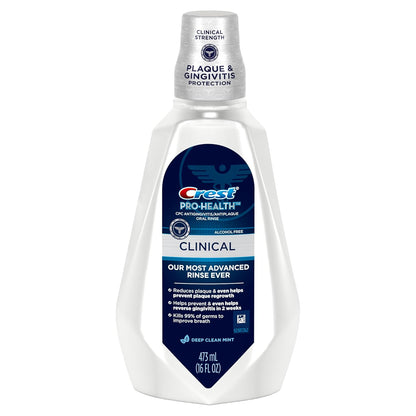 Crest Pro-Health Clinical Mouthwash – Kid-Friendly, Pet-Safe Oral Care Without Harsh Ingredients
