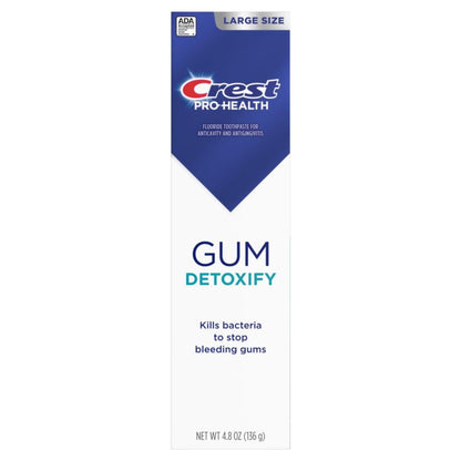 Crest Pro-Health Gum Detoxify Deep Clean – Antibacterial Toothpaste to Support Your Daily Work Ritual