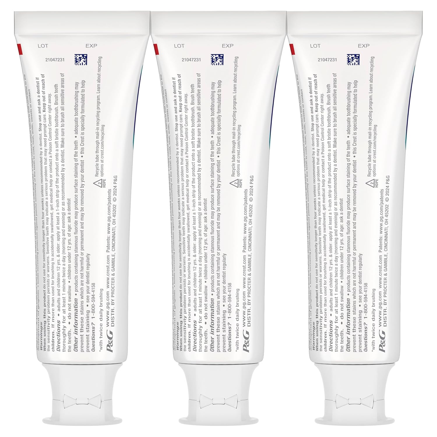 Crest Pro-Health Gum Detoxify Plus Toothpaste – Clinically Proven Gum Protection, No-Risk Formula