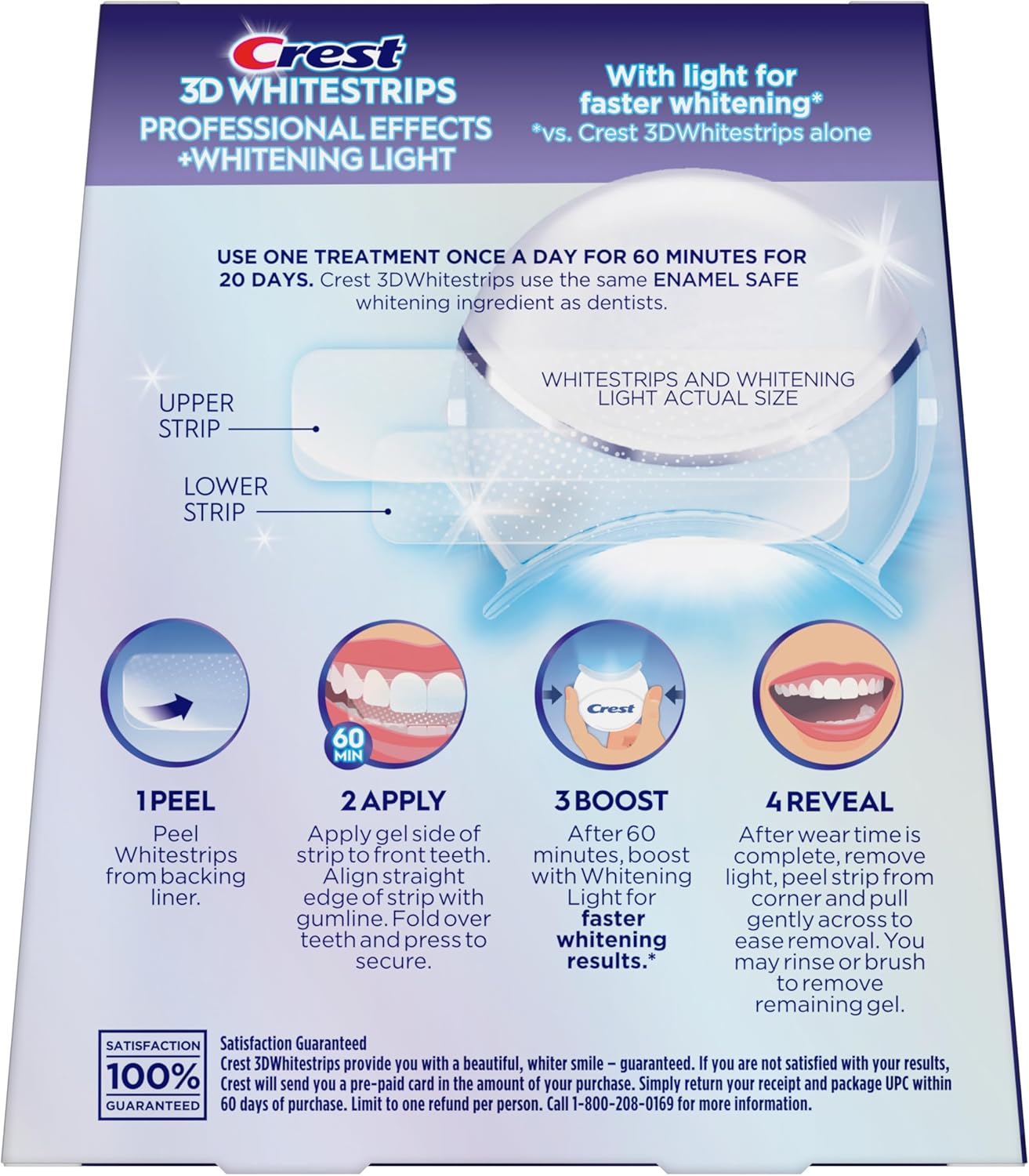 Crest Professional Effects with Wireless LED – Luxury Teeth Whitening Kit, Elegant Home Care