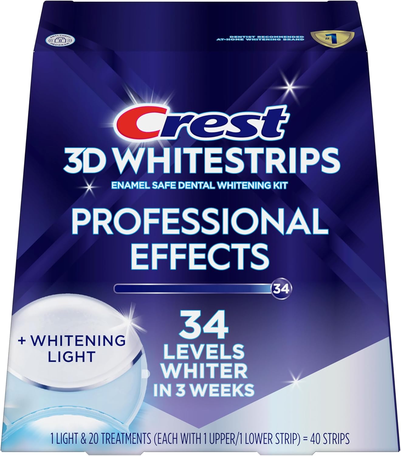 Crest Professional Effects with Wireless LED – Luxury Teeth Whitening Kit, Elegant Home Care