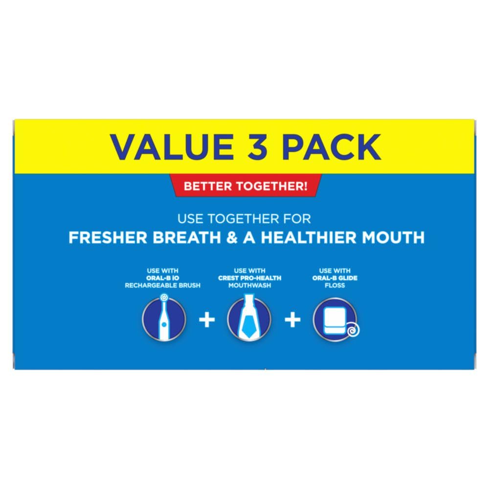 Crest + Scope Whitening Toothpaste Pack – 7x Fresher Breath for Your Work-Day Focus Ritual