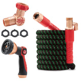 Pocket Hose Ballistic – 50 FT Portable Water Hose for RV Hookups, Decks, and Patio Rinse-Downs