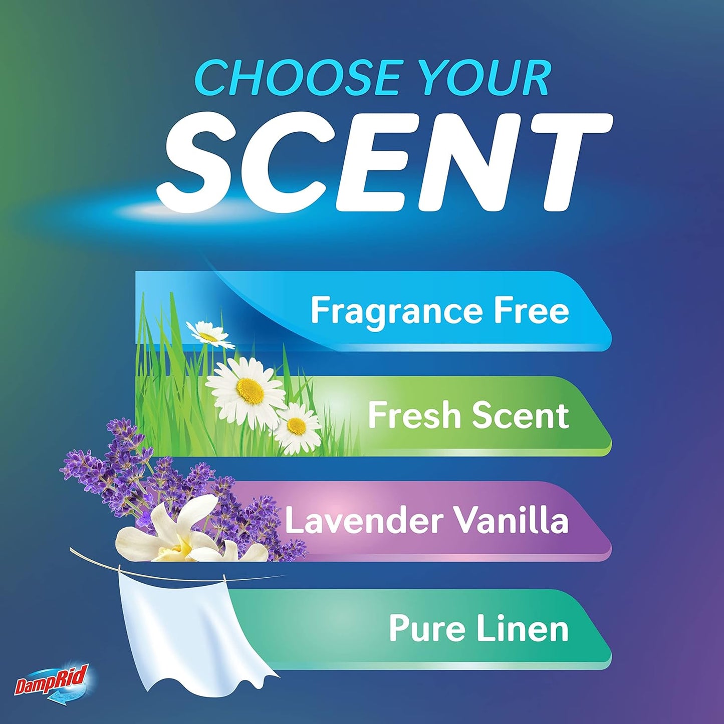 DampRid Fresh Scent Moisture Absorber 6-Pack, Practical Holiday Gift for Mom and Grandma Who Want Fresher Smelling Closets