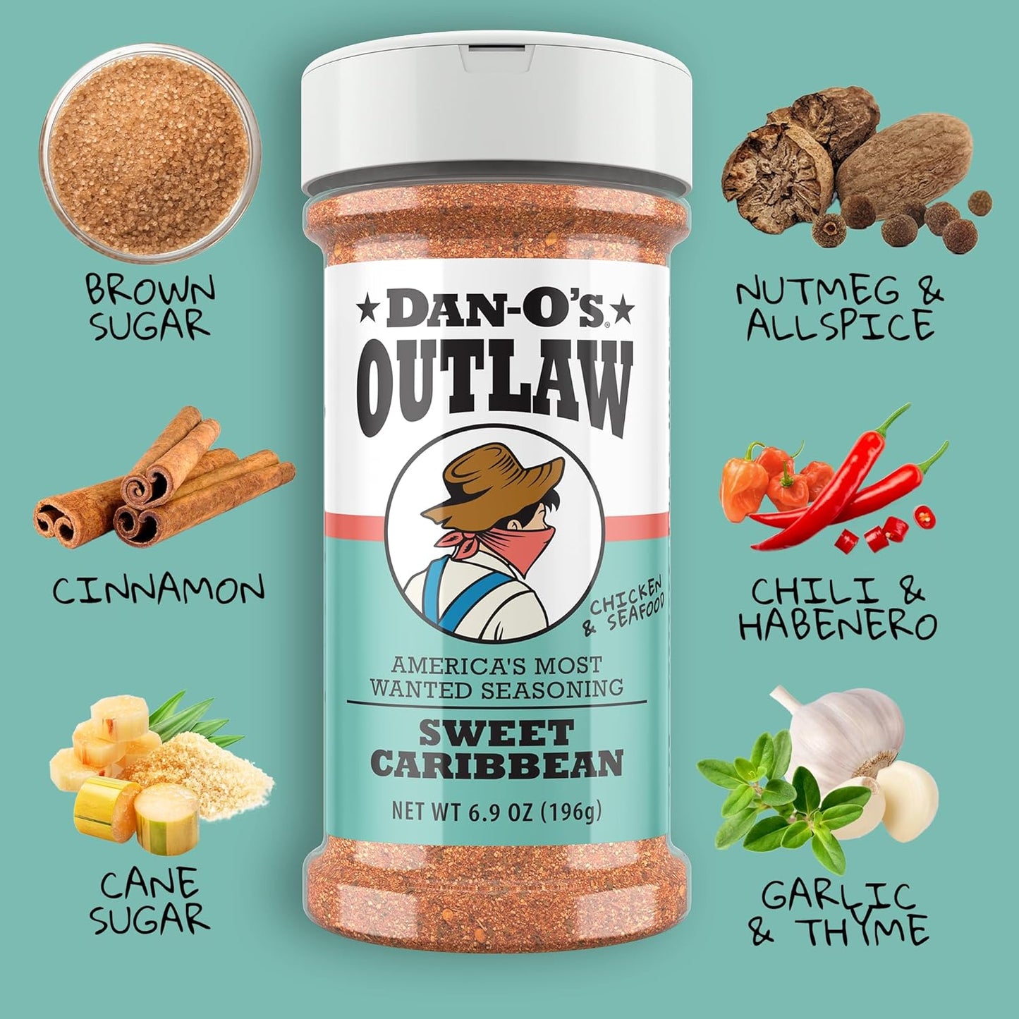 Dan-O's Outlaw BBQ Seasoning Variety Pack – Travel-Friendly Flavors for Open-Air Dinners and Poolside Bars