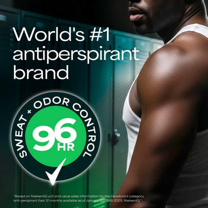 Degree Clinical Strength Antiperspirant Deodorant for Men 96-Hour Invisible Solid 5x Sweat Protection Intense Fresh Premium Grooming Essential