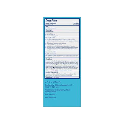 Differin 10% Benzoyl Peroxide Spot Treatment – Family Bathroom Essential for Teen Acne, 1 oz Gel