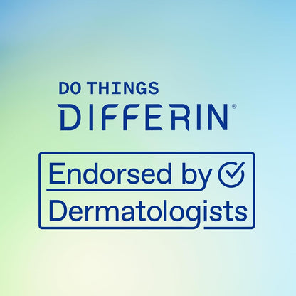 Differin Acne Face Wash with 10% BPO – Gentle Nightly Skincare Routine for Acne-Prone Skin