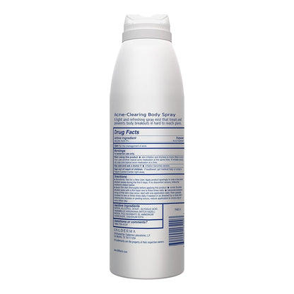 Differin Body Acne Treatment – Fast-Acting Pre-Meeting Confidence Boost for Clearer Skin, 6 oz Twist-Lock Spray