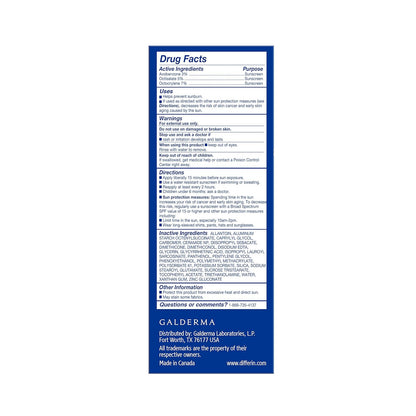 Differin Hydrating Sunscreen with SPF 30 – Self-Care Moisturizer for Acne Treatment Support
