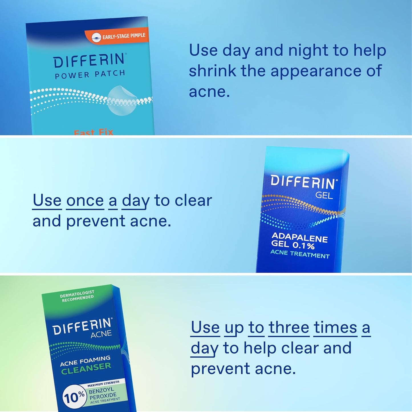 Differin Spot Treatment – Neutral Aesthetic Patches with Restrained, Essential Ingredients Only