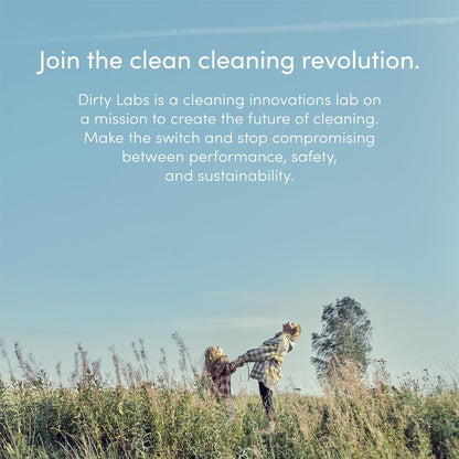 Dirty Labs Bio Enzyme Laundry Booster for Chemical-Sensitive Wellness Homes and Nontoxic Bath Towel Freshening, 48 Loads