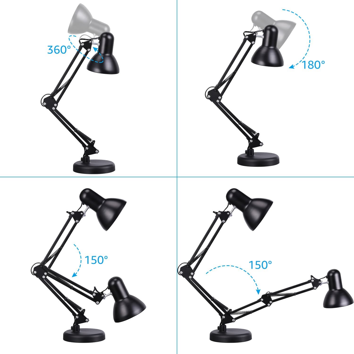 e26/e27 bulb socket compatible with standard a19 and g25 bulbs (bulb not included)