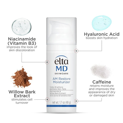 EltaMD AM Restore Face Moisturizer – Mindful Hydration for Your Daily Wellness Routine