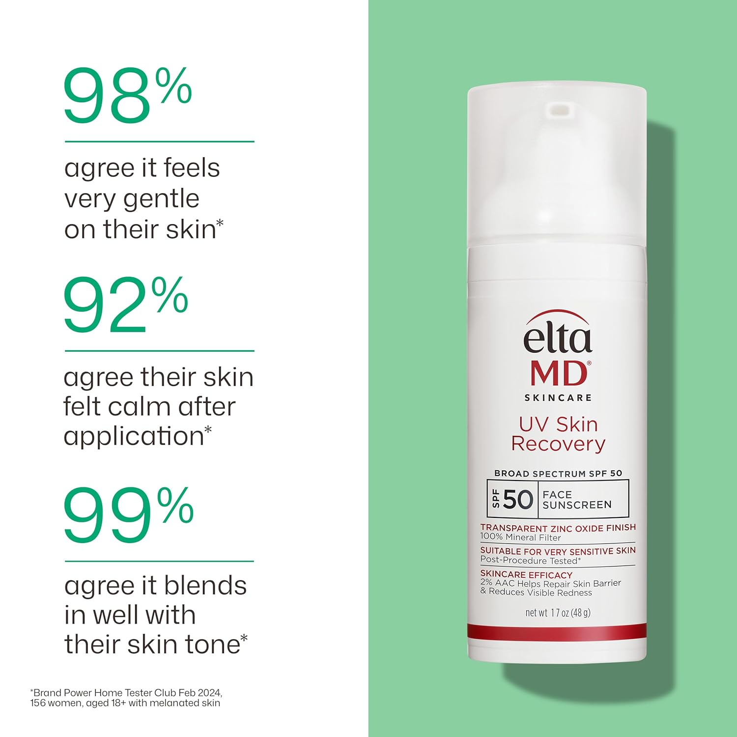 EltaMD Travel-Size Facial Sunscreen – TSA-Approved SPF 50 for Camping & Adventure