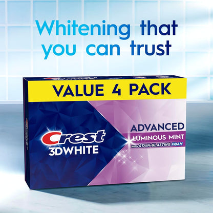 Essential Whitening Toothpaste – Streamlined Cavity Protection & Enamel Strengthening, No Extras