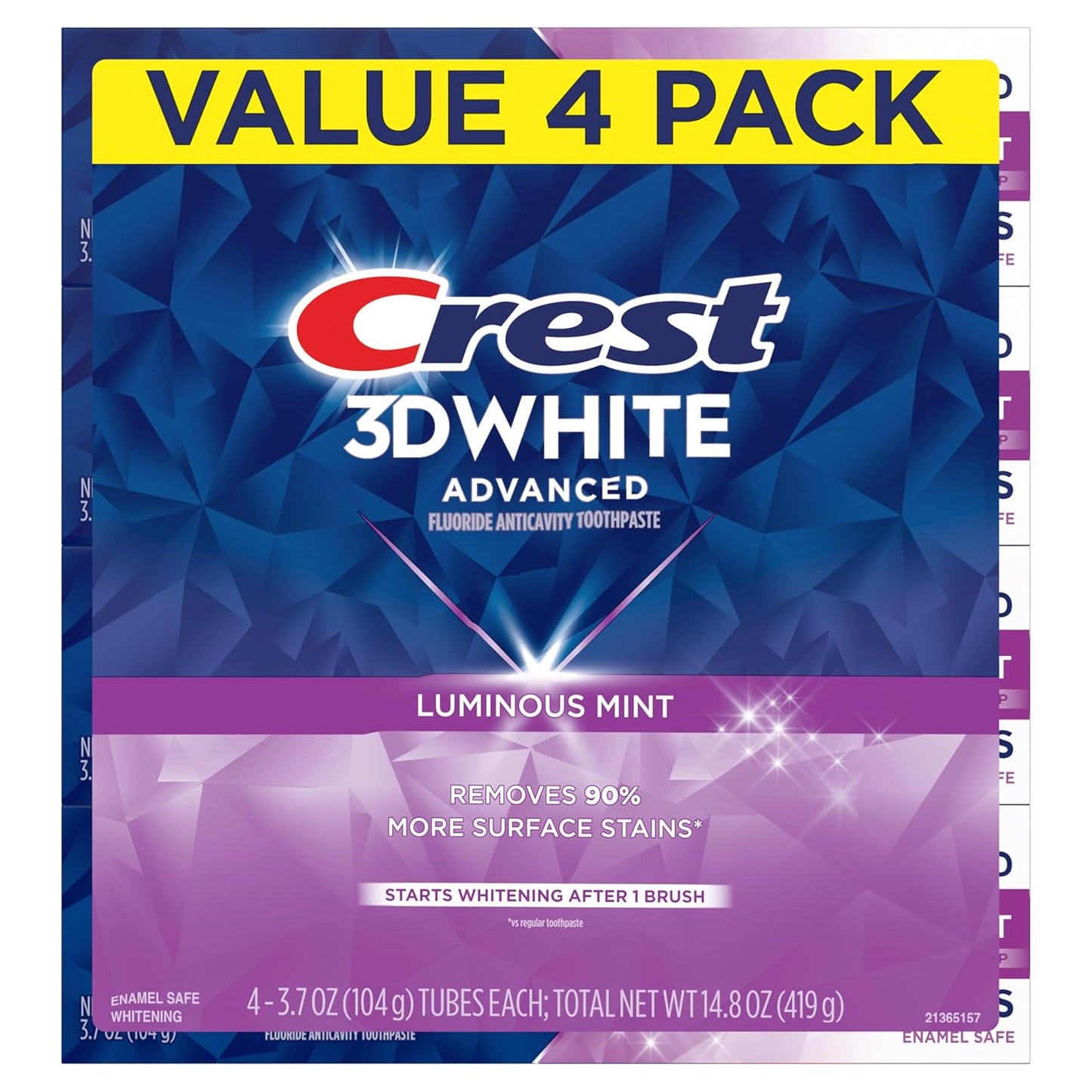 Essential Whitening Toothpaste – Streamlined Cavity Protection & Enamel Strengthening, No Extras