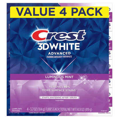 Essential Whitening Toothpaste – Streamlined Cavity Protection & Enamel Strengthening, No Extras