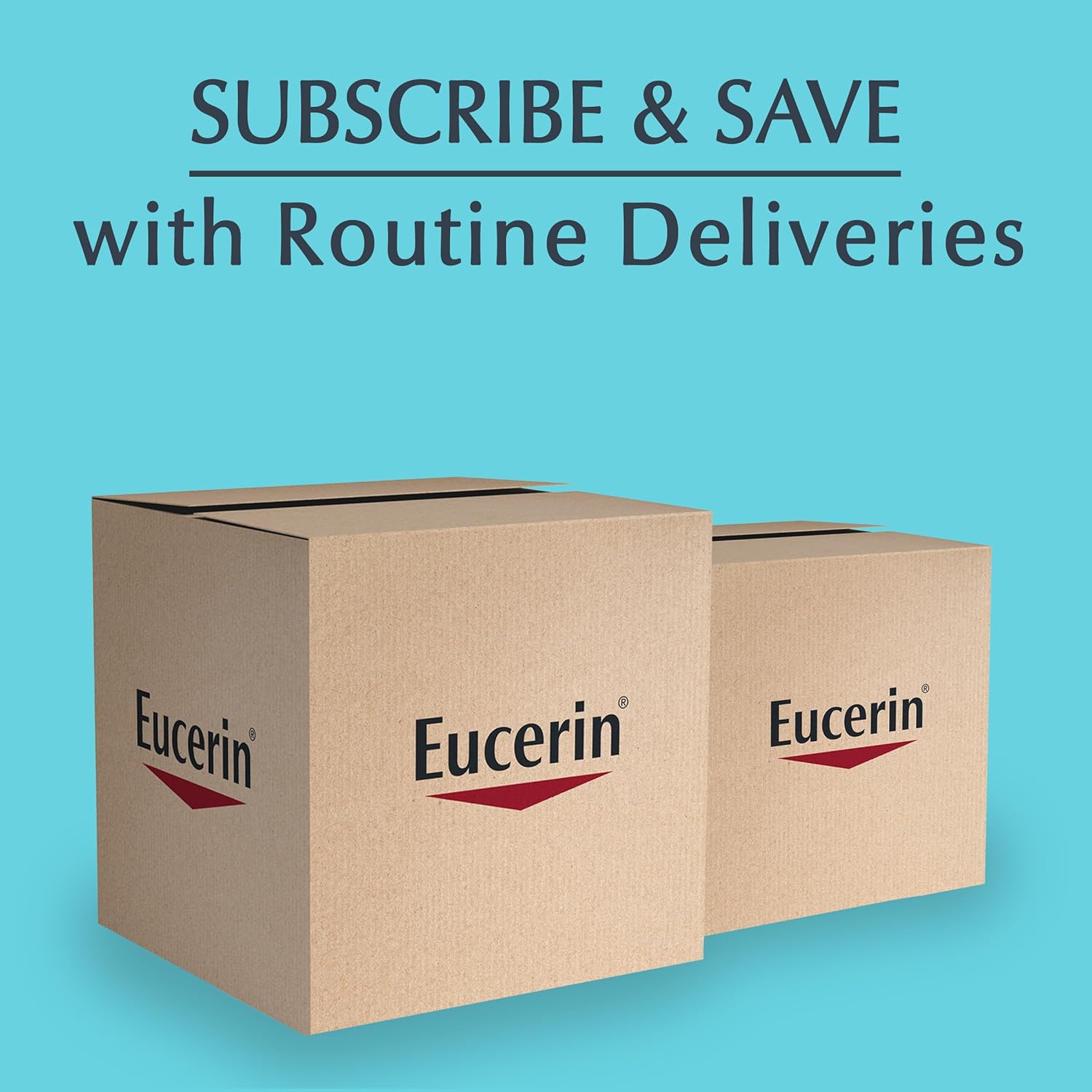 Eucerin Advanced Repair Cleanser – One-Bottle Replacement for Face Wash and Body Wash, Space-Saving