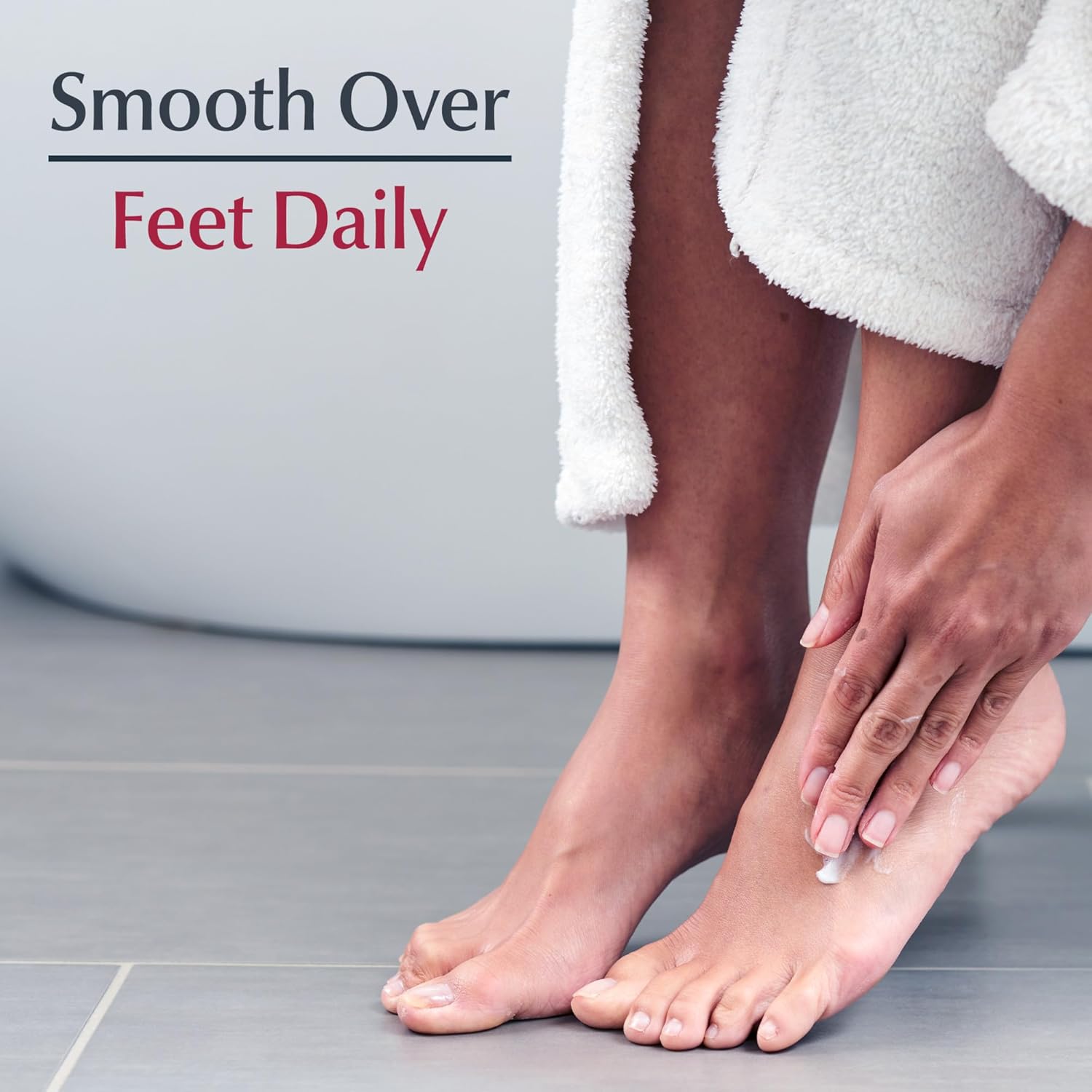Eucerin Advanced Repair Foot Cream – Portable Foot Repair for Camping and Hiking Trips, Leak-Resistant 3 oz Tube, Pack of 3