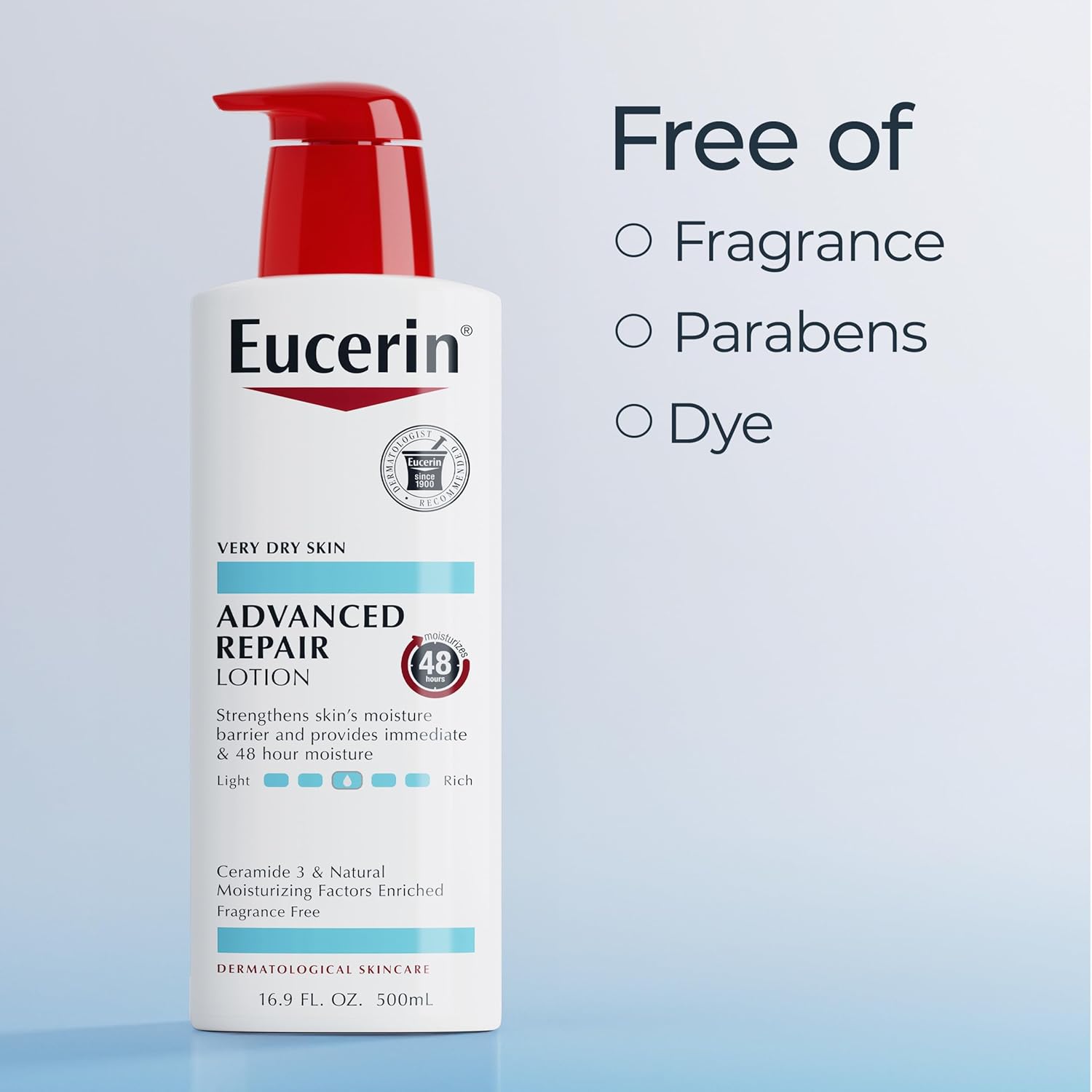 Eucerin Advanced Repair Lotion – Premium Gift for Mom or Her, Dermatologist-Recommended Hydration