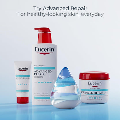 Eucerin Advanced Repair Lotion – Premium Gift for Mom or Her, Dermatologist-Recommended Hydration