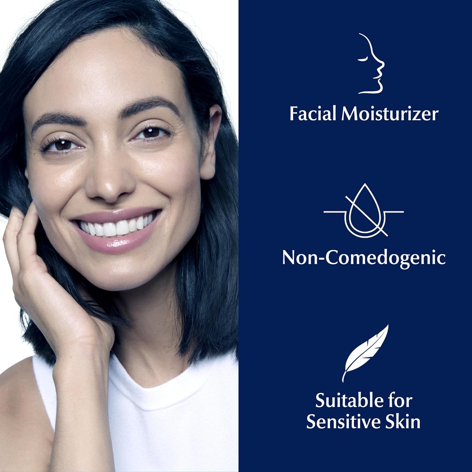 Eucerin Anti-Wrinkle Night Cream – Clean, Non-Irritating Pro-Retinol Moisturizer Safe for Reactive Skin