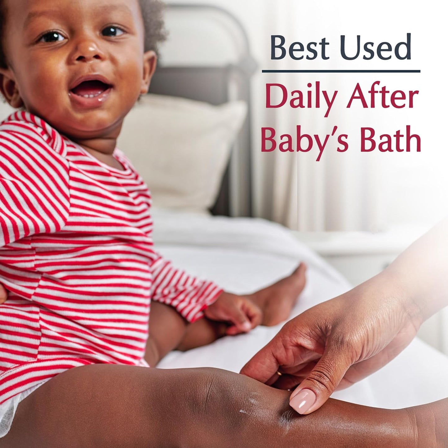 Eucerin Baby Body Lotion – Pediatrician and Dermatologist Recommended for Worry-Free Infant Skincare, 13.5 Fl Oz