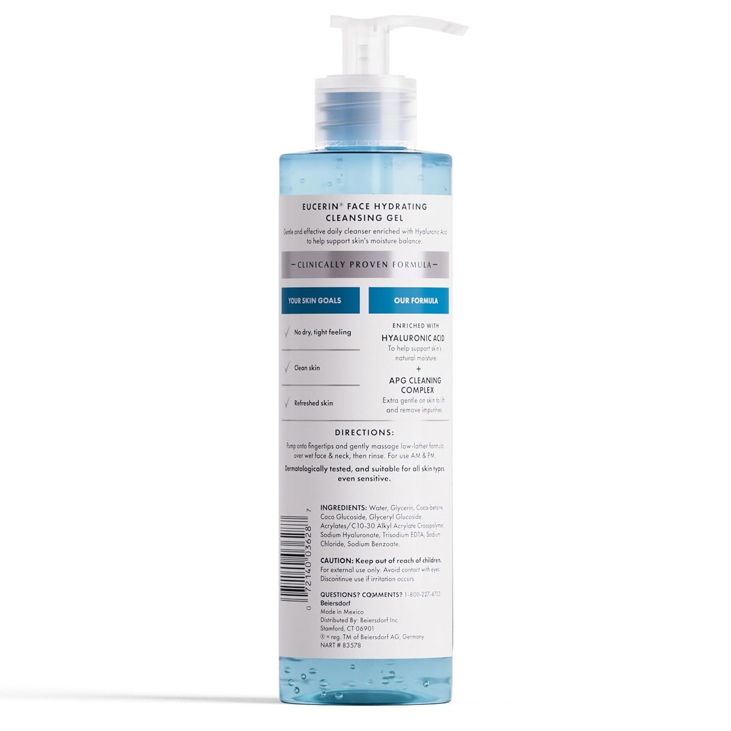 Eucerin Clinical Beauty Cleanser – Elevated Skincare Ritual, Dermatologist-Endorsed Face Wash