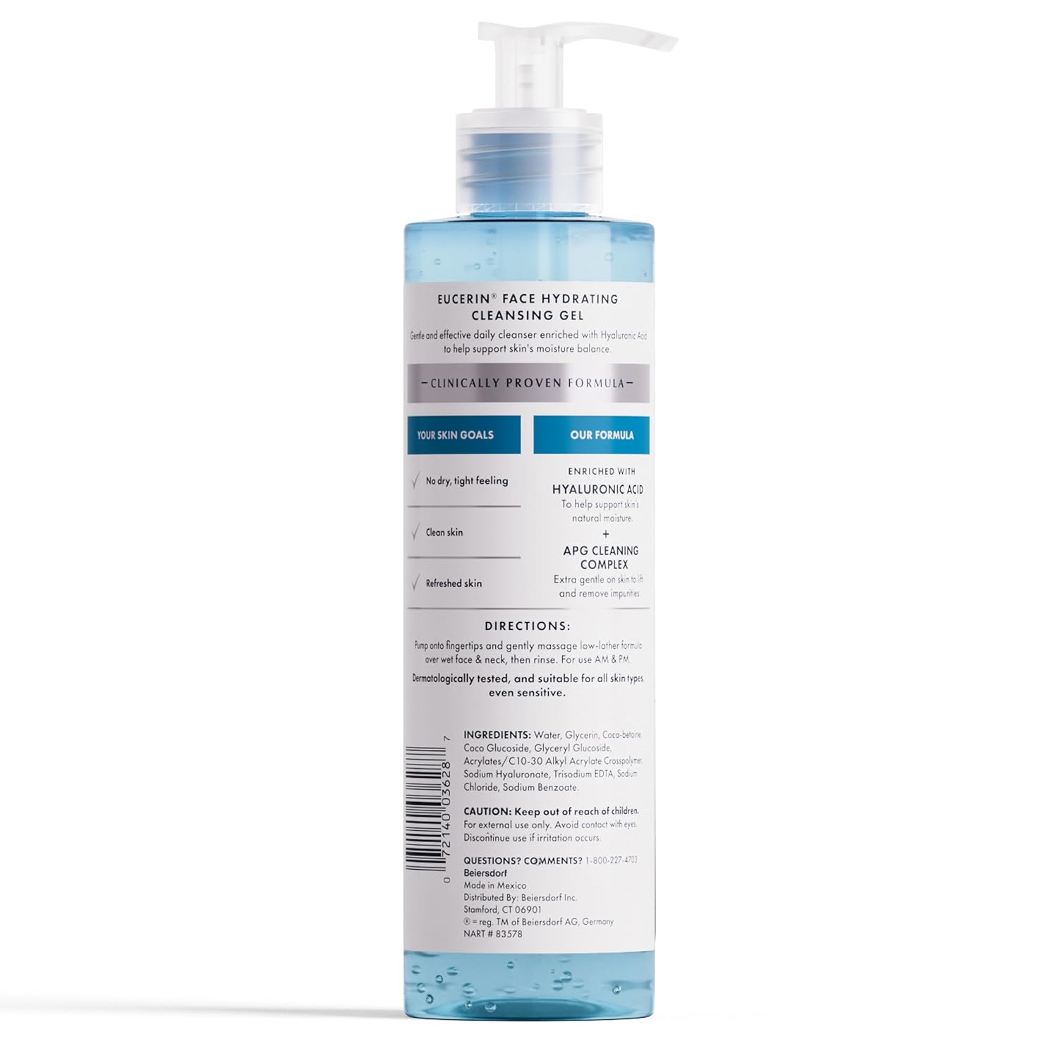 Eucerin Clinical Beauty Cleanser – Elevated Skincare Ritual, Dermatologist-Endorsed Face Wash
