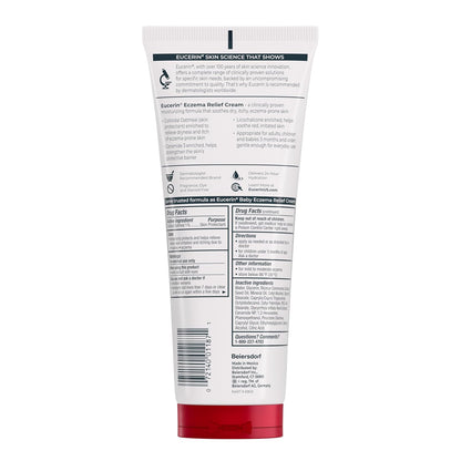 Eucerin Eczema Relief – Elevated Eczema Care with Ceramides & Oatmeal, Dermatologist-Recommended